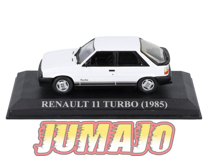 VAE212 voiture antan Espagne 1/43 IXO Altaya : RENAULT 11 Turbo 1985