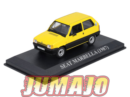 VAE213 voiture antan Espagne 1/43 IXO Altaya : SEAT Marbella 1987