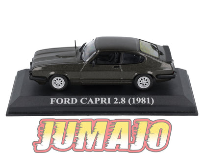 VAE215 voiture antan Espagne 1/43 IXO Altaya : FORD Capri 2.8 1981