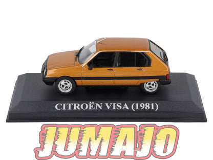 VAE219 voiture antan Espagne 1/43 IXO Altaya CITROËN VISA 1981
