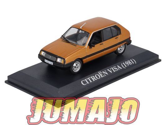 VAE219 voiture antan Espagne 1/43 IXO Altaya CITROËN VISA 1981