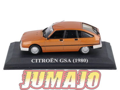 VAE224 voiture antan Espagne 1/43 IXO Altaya : CITROEN GSA 1980