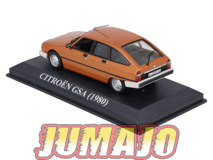 VAE224 voiture antan Espagne 1/43 IXO Altaya : CITROEN GSA 1980