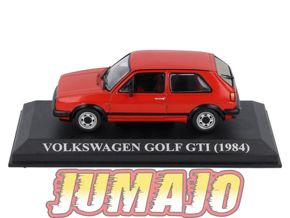 VAE229 voiture antan Espagne 1/43 IXO Altaya VOLKSWAGEN Golf II GTI 1984