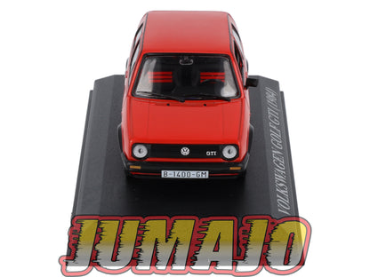 VAE229 voiture antan Espagne 1/43 IXO Altaya VOLKSWAGEN Golf II GTI 1984