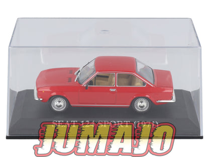 VAE22 voiture antan Espagne 1/43 IXO Altaya : SEAT 124 Sport 1971