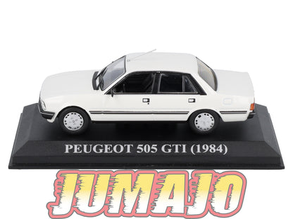 VAE233 voiture antan Espagne 1/43 IXO Altaya PEUGEOT 505 GTI 1984