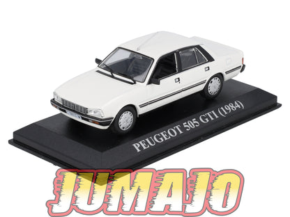 VAE233 voiture antan Espagne 1/43 IXO Altaya PEUGEOT 505 GTI 1984