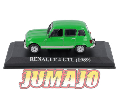 VAE245 voiture antan Espagne 1/43 IXO Altaya : RENAULT 4 GTL 1989