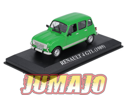 VAE245 voiture antan Espagne 1/43 IXO Altaya : RENAULT 4 GTL 1989
