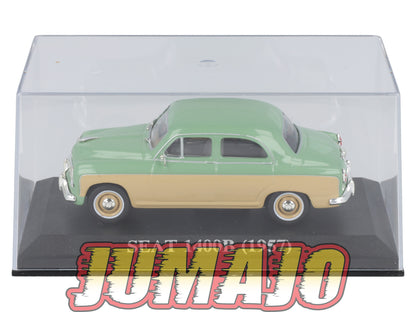 VAE24 voiture antan Espagne 1/43 IXO Altaya : SEAT 1400B 1957