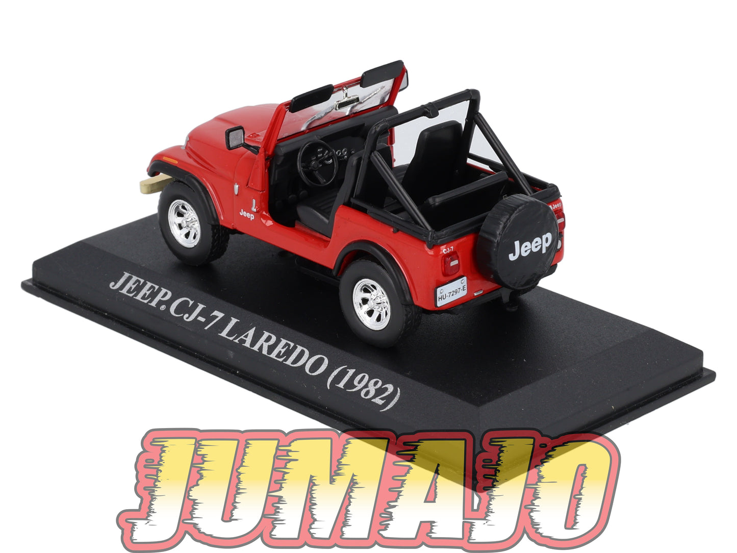 VAE255 voiture antan Espagne 1/43 IXO Altaya : JEEP CJ-7 Laredo 1982