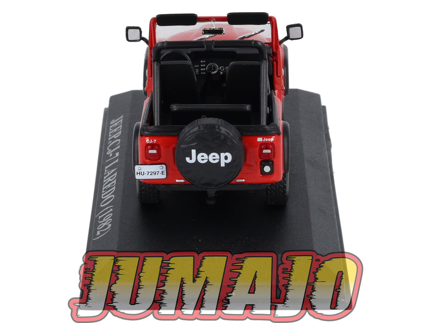 VAE255 voiture antan Espagne 1/43 IXO Altaya : JEEP CJ-7 Laredo 1982