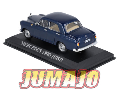 VAE28 voiture antan Espagne 1/43 IXO Altaya : MERCEDES 180D 1957