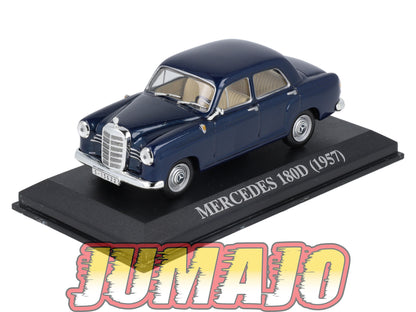VAE28 voiture antan Espagne 1/43 IXO Altaya : MERCEDES 180D 1957