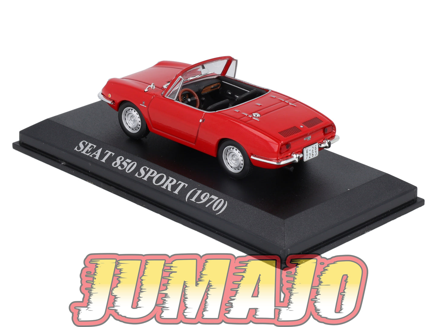 VAE33 voiture antan Espagne 1/43 IXO Altaya : SEAT 850 Sport 1970