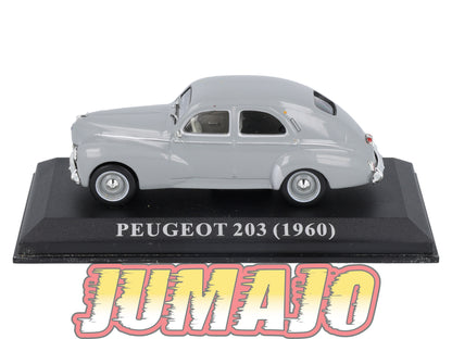 VAE34 voiture antan Espagne 1/43 IXO Altaya : PEUGEOT 203 1960