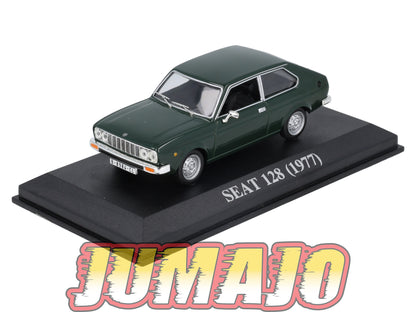 VAE37 voiture antan Espagne 1/43 IXO Altaya : SEAT 128 1977