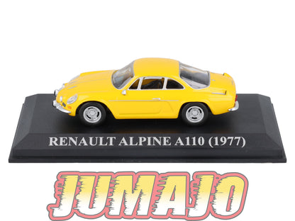 VAE50 voiture antan Espagne 1/43 IXO Altaya : RENAULT Alpine A110 1977