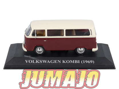 VAE53 voiture antan Espagne 1/43 IXO Altaya VOLKSWAGEN Kombi T2 1969