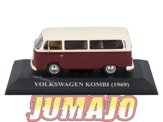 VAE53 voiture antan Espagne 1/43 IXO Altaya VOLKSWAGEN Kombi T2 1969