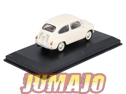 VAE5 voiture antan Espagne 1/43 IXO Altaya : SEAT 600 1957