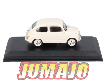 VAE5 voiture antan Espagne 1/43 IXO Altaya : SEAT 600 1957