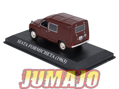 VAE60 voiture antan Espagne 1/43 IXO Altaya : Siata Formicheta ( FIAT ) 1963