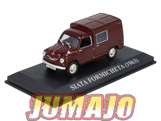 VAE60 voiture antan Espagne 1/43 IXO Altaya : Siata Formicheta ( FIAT ) 1963