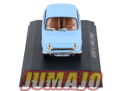 VAE6 voiture antan Espagne 1/43 IXO Altaya : SIMCA 1000 1966