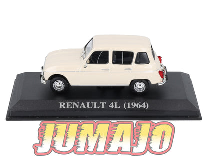 VAE7 voiture antan Espagne 1/43 IXO Altaya : RENAULT 4L 1964