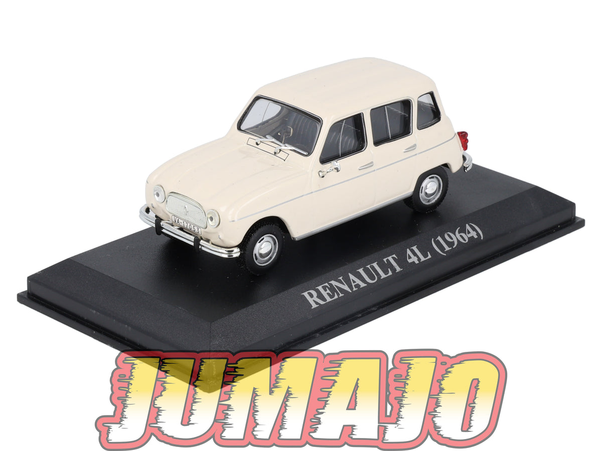 VAE7 voiture antan Espagne 1/43 IXO Altaya : RENAULT 4L 1964