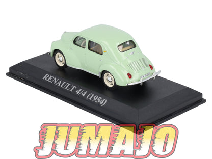 VAE9 voiture antan Espagne 1/43 IXO Altaya : RENAULT 4/4 1954