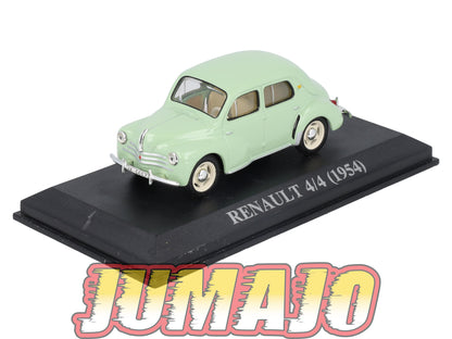 VAE9 voiture antan Espagne 1/43 IXO Altaya : RENAULT 4/4 1954