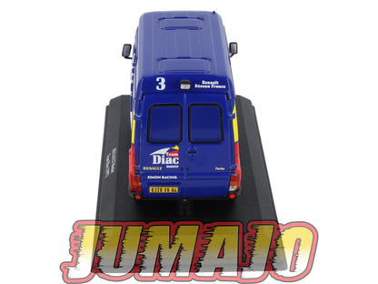 VAR10 Voiture 1/43 ALTAYA Rallye d'assistance RENAULT Master Team Diac 1997