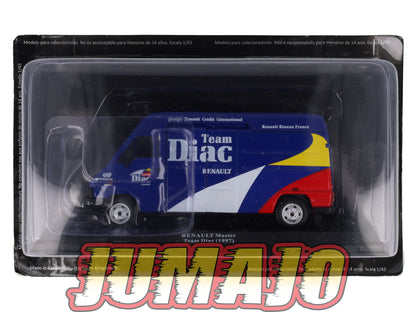 VAR10 Voiture 1/43 ALTAYA Rallye d'assistance RENAULT Master Team Diac 1997
