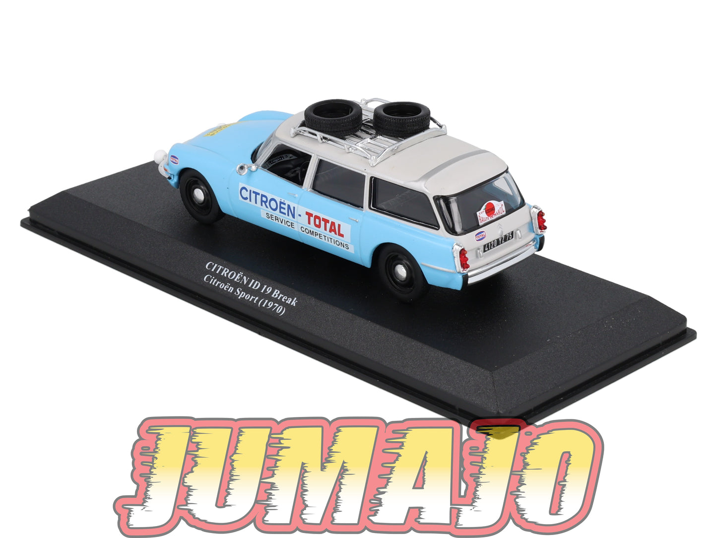 VAR12 Voiture 1/43 ALTAYA Rallye d'assistance CITROËN ID 19 Break Citroen Sport 1970