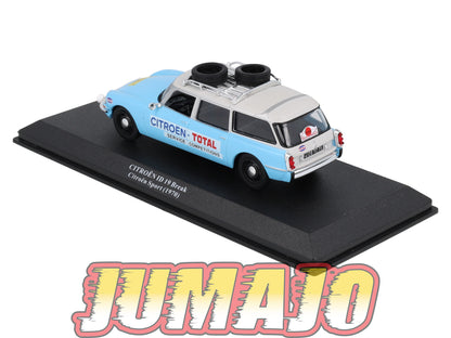 VAR12 Voiture 1/43 ALTAYA Rallye d'assistance CITROËN ID 19 Break Citroen Sport 1970