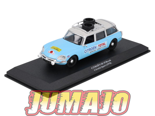 VAR12 Voiture 1/43 ALTAYA Rallye d'assistance CITROËN ID 19 Break Citroen Sport 1970
