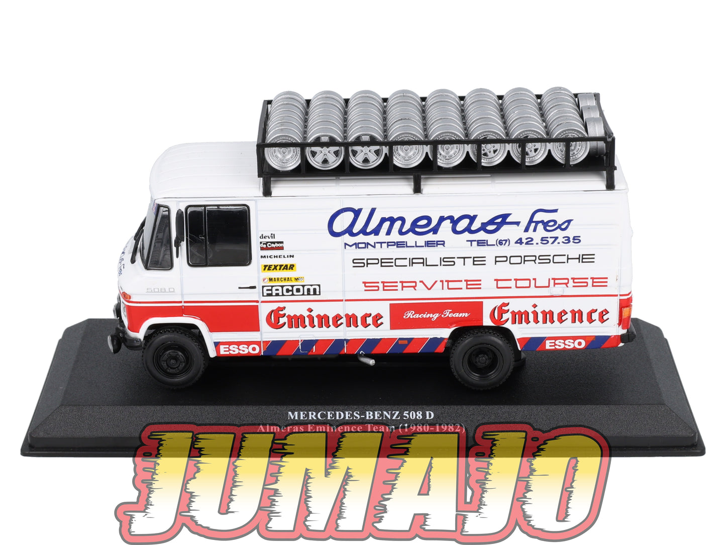 VAR13 Voiture 1/43 ALTAYA Rallye d'assistance MERCEDES-Benz 508 D Almeras 1980