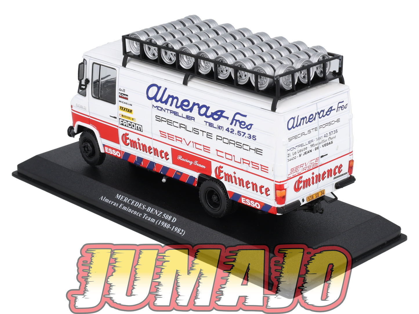 VAR13 Voiture 1/43 ALTAYA Rallye d'assistance MERCEDES-Benz 508 D Almeras 1980