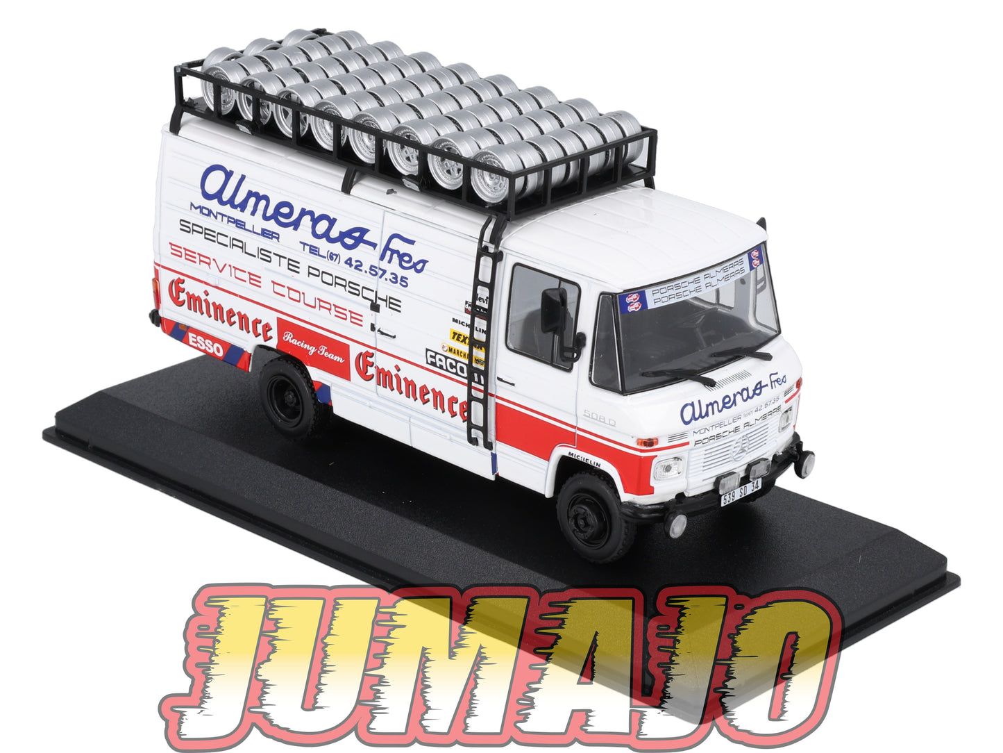 VAR13 Voiture 1/43 ALTAYA Rallye d'assistance MERCEDES-Benz 508 D Almeras 1980