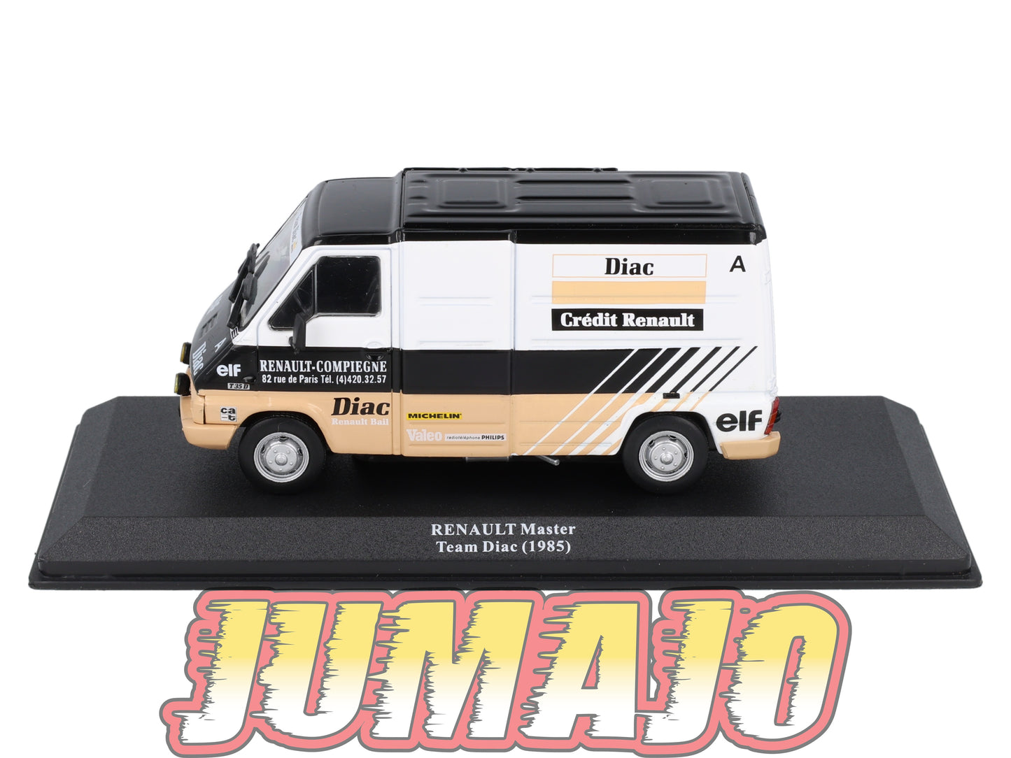 VAR16 Voiture 1/43 ALTAYA Rallye d'assistance RENAULT Master Team Diac 1985
