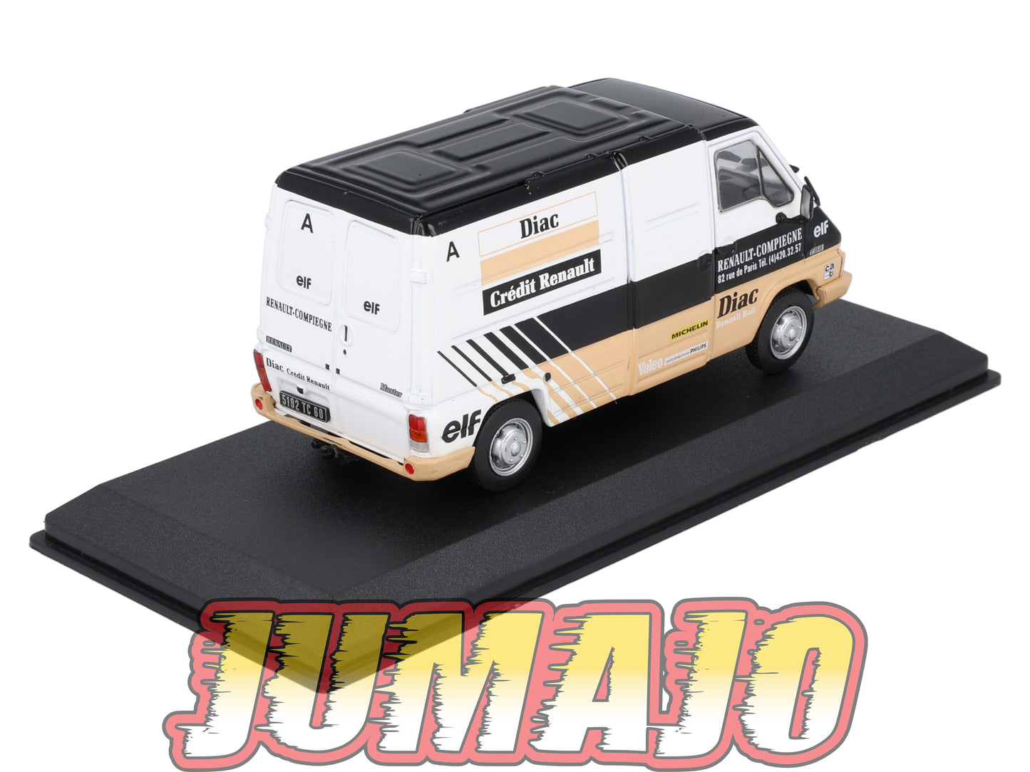 VAR16 Voiture 1/43 ALTAYA Rallye d'assistance RENAULT Master Team Diac 1985