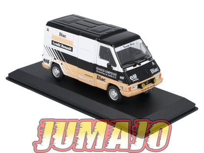 VAR16 Voiture 1/43 ALTAYA Rallye d'assistance RENAULT Master Team Diac 1985