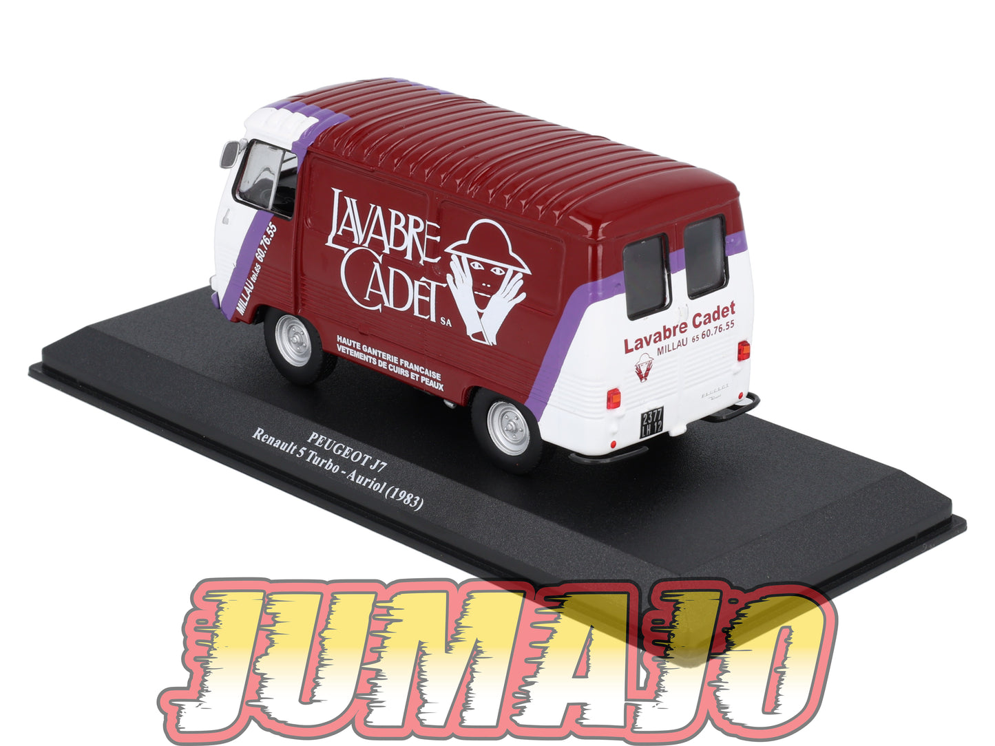 VAR17 Voiture 1/43 De Agostini RALLY ASSISTANCE : Peugeot J7 Auriol 1983