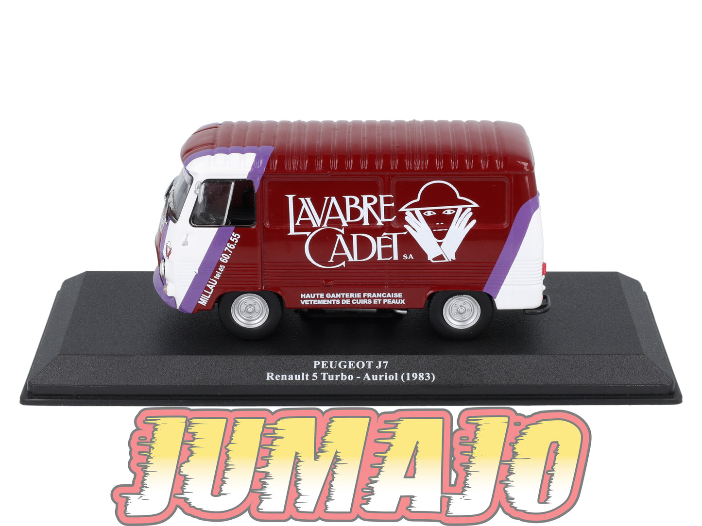 VAR17 Voiture 1/43 De Agostini RALLY ASSISTANCE : Peugeot J7 Auriol 1983