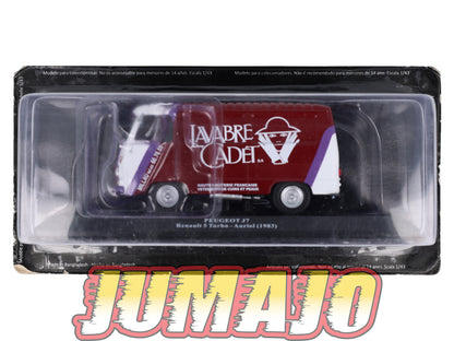 VAR17 Voiture 1/43 De Agostini RALLY ASSISTANCE : Peugeot J7 Auriol 1983