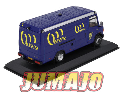VAR19 Voiture 1/43 ALTAYA Rallye d'assistance MERCEDES BENZ 609D Subaru Team 1993-1997