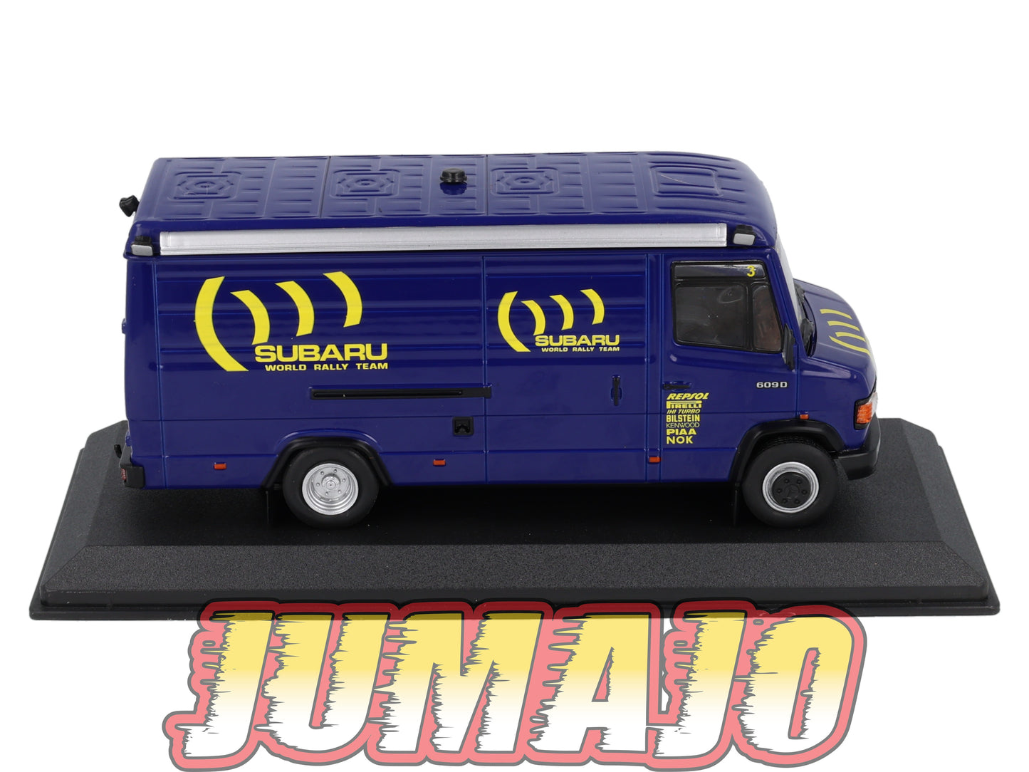 VAR19 Voiture 1/43 ALTAYA Rallye d'assistance MERCEDES BENZ 609D Subaru Team 1993-1997